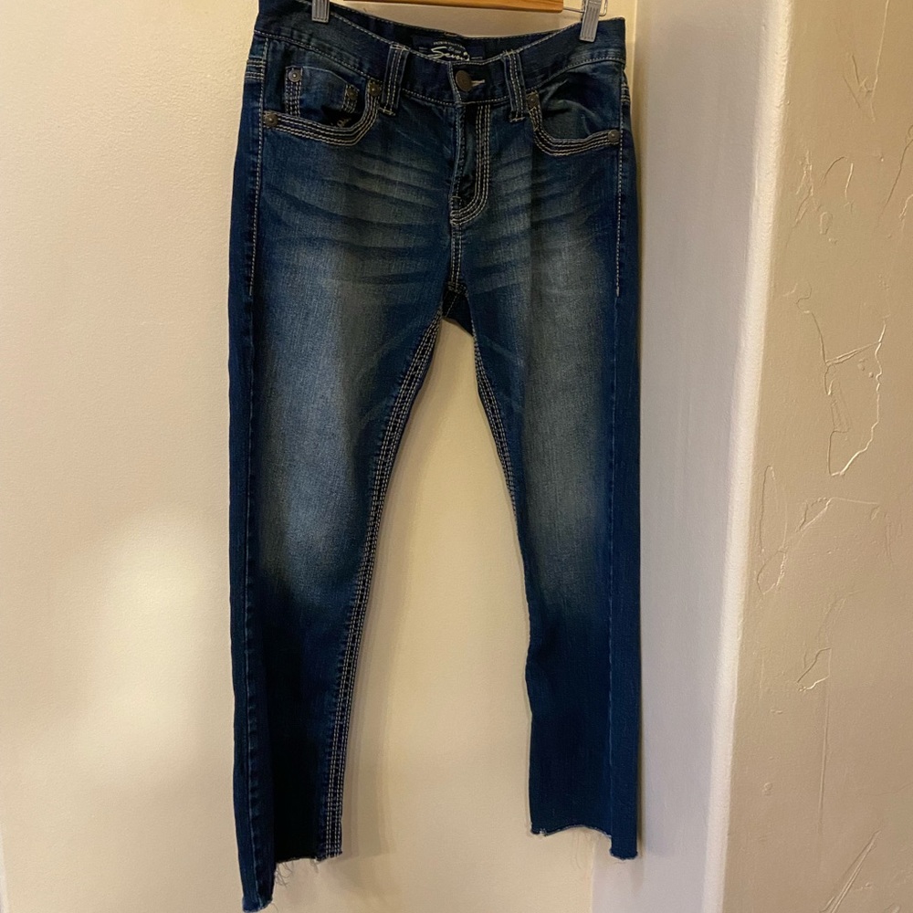 7 Seven for All Mankind straight leg jeans